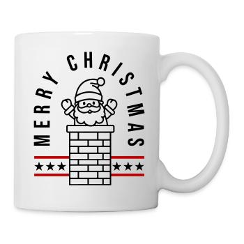 Joyeux Noël Père Noël - Mug blanc - blanc - Droite