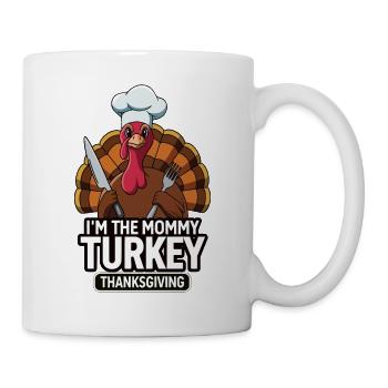 Mommy Turkey Thanksgiving - Mug - white - Right