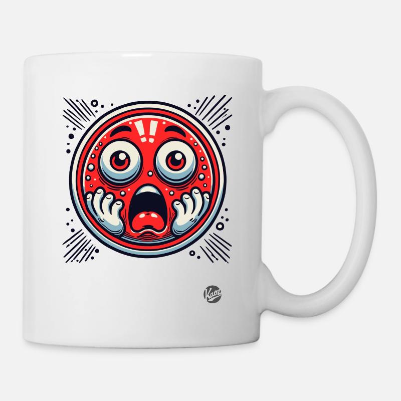 Schockierend, Oh Nein! - Tasse - Weiß