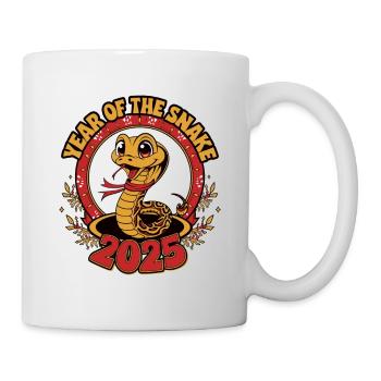 Année Chinoise 2025 Année du Serpent - Mug blanc - blanc - Droite