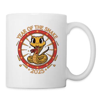 Année Chinoise 2025 Année du Serpent - Mug blanc - blanc - Droite