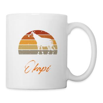 just a zookeeper who loves okapi Design for a - Tasse - Weiß - Rechts