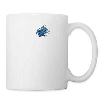 Farbfrosch Baumsteigerfrosch | Lustiges - Tasse - Weiß - Rechts