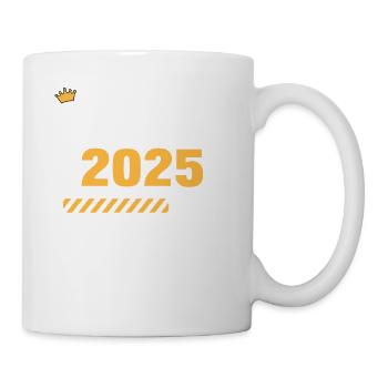 Bruder 2025 Loading - Tasse - Weiß - Rechts
