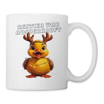 DUCK REINDEER WAS SOLD OUT - Mug - white - Right