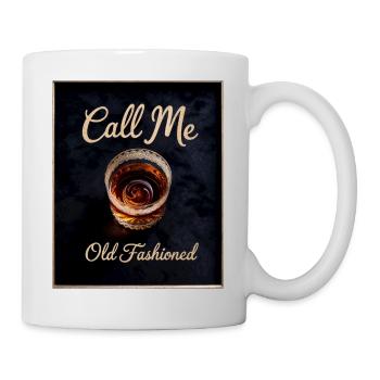 Appelez-moi Whisky à l’ancienne drôle - Mug blanc - blanc - Droite
