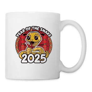 Année Chinoise 2025 Année du Serpent - Mug blanc - blanc - Droite