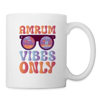 Bonne ambiance sur Amrum - Mug blanc - blanc - Droite