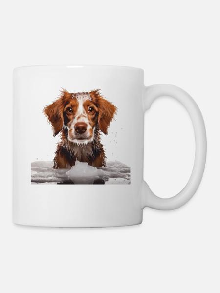 HUNDE WASCHSALON - Tasse - Weiß