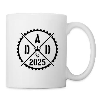 Dad 2025 Paternity Dad Saying - Mug - white - Right