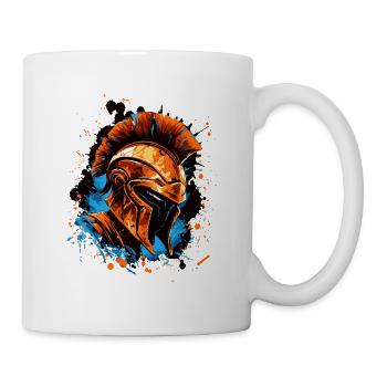 Casque Spartan - Mug blanc - blanc - Droite