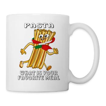 PASTA WHAT IS YOUR FAVORITE MEAL - Mug - white - Right