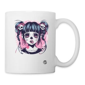 Funny Goth Girl - Mug - white - Right