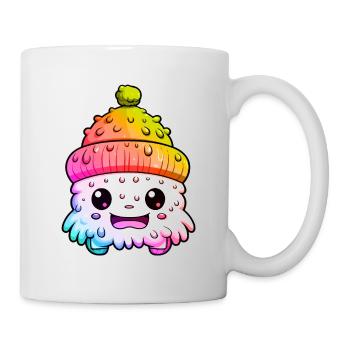 Winter Eskimo Comic Wintery - Mug - white - Right