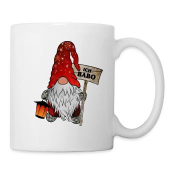 Babo Wichtel Weihnachtsgnom - Tasse - Weiß - Rechts