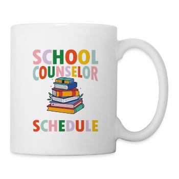 Yes I'm a School Counselor - Tasse - Weiß - Rechts