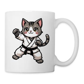 KARATECAT - Mug - white - Right