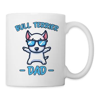 Bull Terrier Dire Drôle Bull Terrier Cadeau - Mug blanc - blanc - Droite