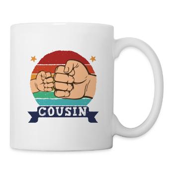 I'm going to be a cousin 2028 Pregnancy-to-be - Mug - white - Right