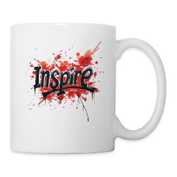 Inspirierend für einen Unternehmer und Student - Tasse - Weiß - Rechts