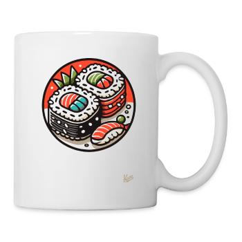 Sushi - Tasse - Weiß - Rechts