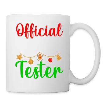 Official Cookie Tester Sweets Christmas - Mug - white - Right