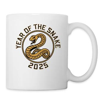 Année Chinoise 2025 Année du Serpent - Mug blanc - blanc - Droite