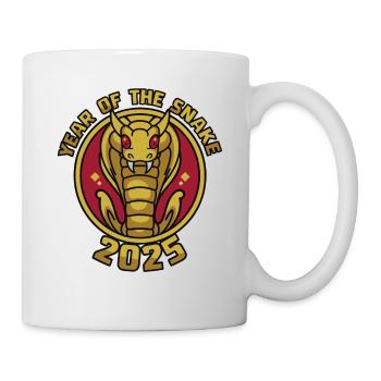Année Chinoise 2025 Année du Serpent - Mug blanc - blanc - Droite