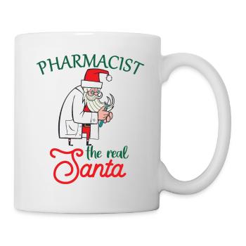 Apothecary the real Santa Christmas - Mug - white - Right