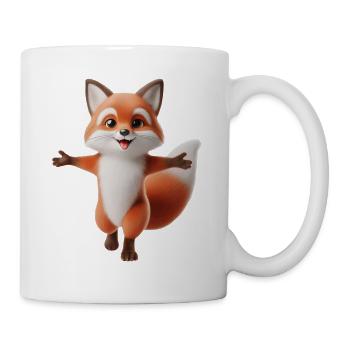 Fuchs 2 - Tasse - Weiß - Rechts