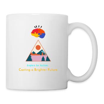 Pêcheurs pour l’autisme : un avenir meilleur - Mug blanc - blanc - Droite
