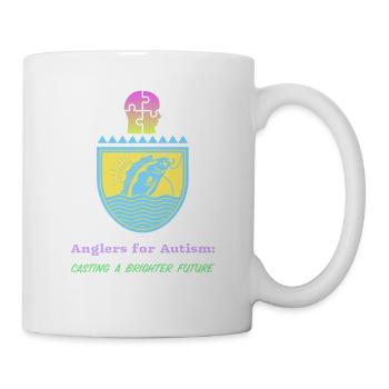 Pêcheurs pour l’autisme : un avenir meilleur - Mug blanc - blanc - Droite