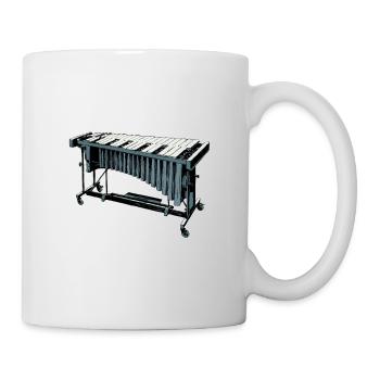 Relax The Vibraphonist Is Here Electronic Vibes - Mug - white - Right