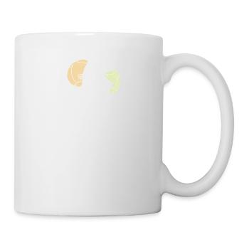 Tiergesichter Paar Animal Faces Couple - Tasse - Weiß - Rechts