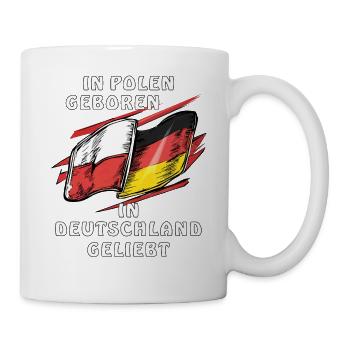 POLES BORN GERMANY LOVED - Mug - white - Right