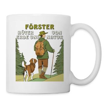 FORESTER GUARDIAN OF EARTH AND NATURE - Mug - white - Right