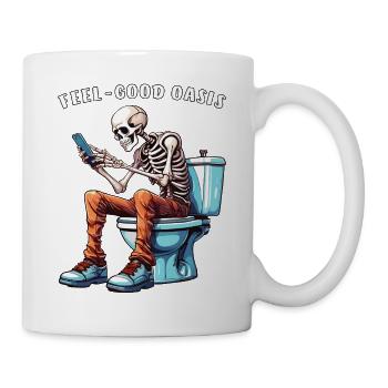 TOILET SMARTPHONE FEEL-GOOD - Mug - white - Right