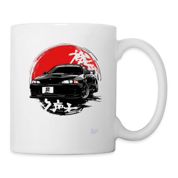 90s JDM Road Racing Car Tuning - Mug - white - Right