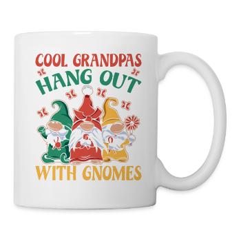 Garden Gnome Costume Grandpas Hang Out With Gnome - Tasse - Weiß - Rechts