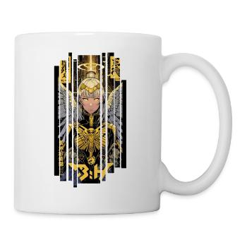 Ver.1 - Cyborg Engel oder Kanji - Tasse - Weiß - Rechts