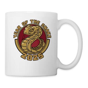Année Chinoise 2025 Année du Serpent - Mug blanc - blanc - Droite
