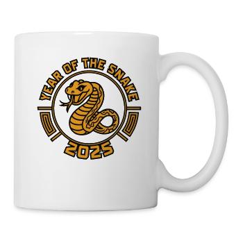 Année Chinoise 2025 Année du Serpent - Mug blanc - blanc - Droite