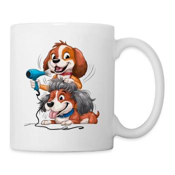 Dog Groomer Hundfriseur für einen Hundfriseur - Tasse - Weiß - Rechts
