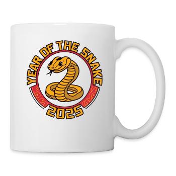Année Chinoise 2025 Année du Serpent - Mug blanc - blanc - Droite
