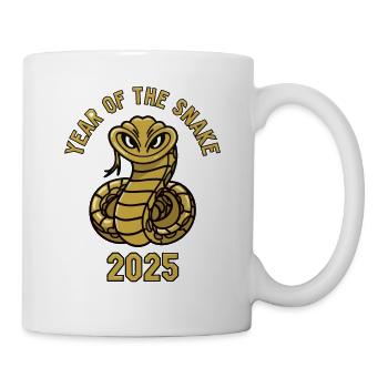 Année Chinoise 2025 Année du Serpent - Mug blanc - blanc - Droite