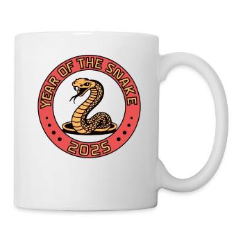 Année Chinoise 2025 Année du Serpent - Mug blanc - blanc - Droite