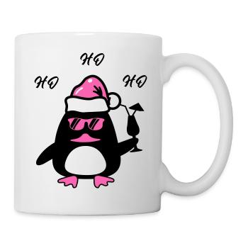 Noël du canard de plage - Mug blanc - blanc - Droite
