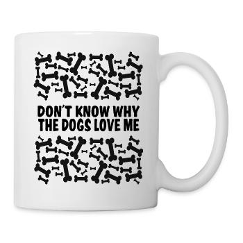 Hund Beifuß Hundefreund Hundewiese Hundetrainer - Tasse - Weiß - Rechts