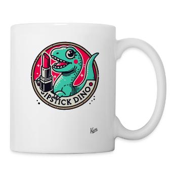 Lipstick Dino - Mug - white - Right