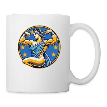 Une Europe forte et belle - Mug blanc - blanc - Droite